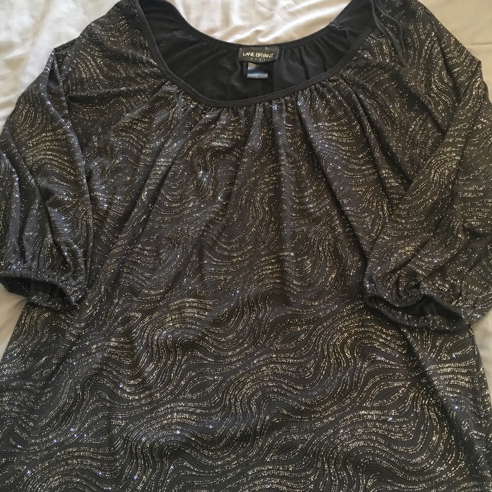 Lane Bryant Sparkly Shirt